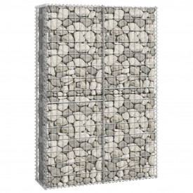 Gabion cu capace din sârmă galvanizată 150 x 100 x 30 cm - Img 3