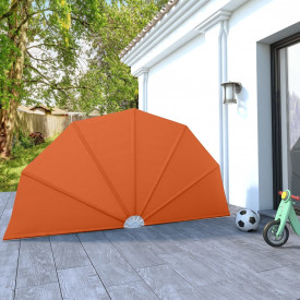 Grădină Umbrelă pliabilă 160 cm cărămiziu
