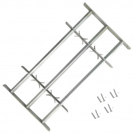 Grilaj de siguranță pentru ferestre cu 3 bare transversale 1000-1500mm - Img 1
