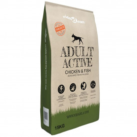 Hrană uscată pentru câini Adult Active Ch cken &amp; Fish 15 kg