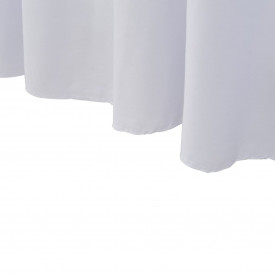 Huse elastice masă lungi, 2 buc., alb, 243 x 76 x 74 cm - Img 5
