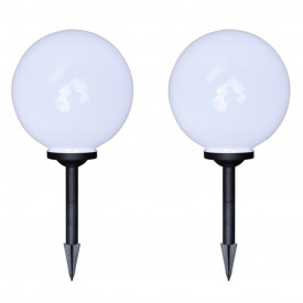 Lămpi de exterior pentru alee LED 4 buc. 30 cm, cu țăruș de sol - Img 2