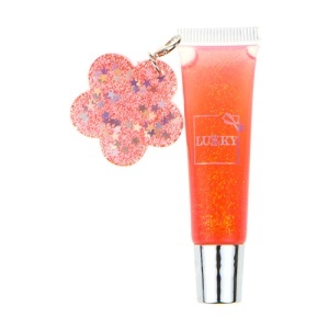 Lukky Gloss Pentru Buze Cu Glitter Coral Lkyt18883/84/85-T18885 - Img 3