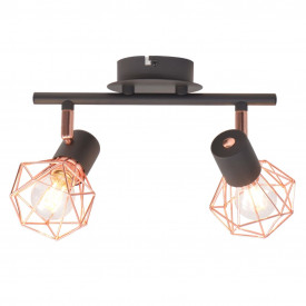 Lustră cu 2 becuri LED cu filament, 8 W - Img 2