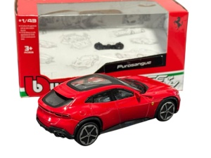 Macheta Bburago 1/43 Ferrari Purosangue Rosu Bb36000/36050 - Img 2