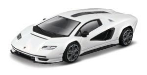 Macheta Bburago 1/43 Street Fire Blister Lamborghini Countach Lpi 800-4 Alb Bb30001-30459
