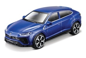 Macheta Bburago 1/43 Street Fire Blister Lamborghini Urus Albastru Metalic Bb30001-30392