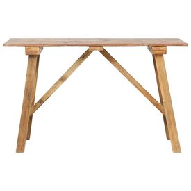Masă consolă, 130 x 40 x 80 cm, lemn masiv reciclat - Img 2