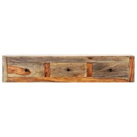 Masă consolă de perete, 100x25x20 cm, lemn masiv de sheesham - Img 2