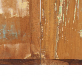 Masă de bucătărie, 160x80x75 cm, lemn masiv reciclat - Img 5