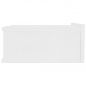 Noptiere suspendate, 2 buc., alb, 40 x 30 x 15 cm, PAL - Img 5