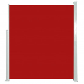 Panou separator glisant pentru terasă 160 x 300 cm, Roșu - Img 2