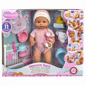 Papusa Nenuco Sara, 11 functii, cu accesorii 15154