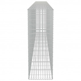 Perete gabion cu capace, oțel galvanizat, 600 x 50 x 150 cm - Img 5