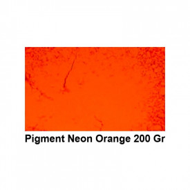 Pigment fluorescent Neon WG Orange, 100 gr.