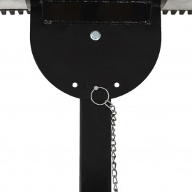 Plug de zăpadă manual cu roți, 100 x 44 cm - Img 4