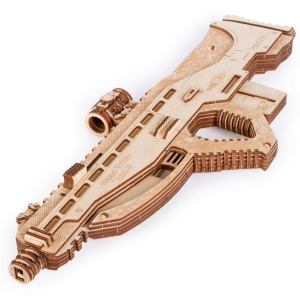 Puzzle 3D din lemn pusca de asalt USG-2 - Img 3