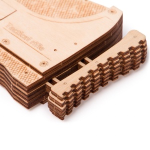Puzzle 3D din lemn pusca de asalt USG-2 - Img 13