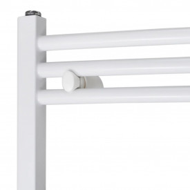 Radiator pentru baie, curbat 600 x 1160 mm, conector lateral și median - Img 5