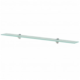 Raft suspendat din sticlă, 100 x 20 cm, 8 mm