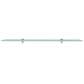 Raft suspendat din sticlă, 100 x 20 cm, 8 mm - Img 2