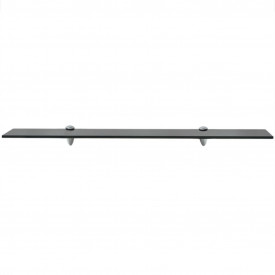 Raft suspendat din sticlă, 80 x 20 cm, 8 mm - Img 2