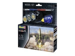 Revell Vehicul Militar Model Set German A4/V2 Rocket Rev63309 - Img 4
