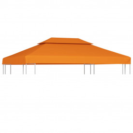 Rezervă Acoperiș marchiză 310 g / m² Roșu teracotă 3x4 m