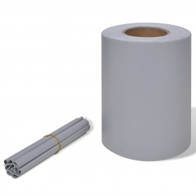 Rolă PVC gard 70 x 0,19 m Gri - Img 2