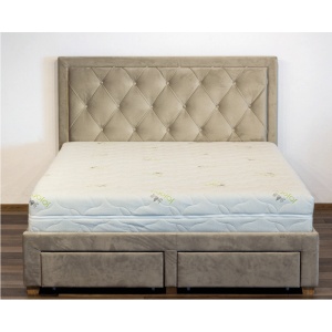 Saltea ortopedica Holiday Perfect Dream 160x200x25 cm, arcuri pocket, 7 zone confort, spuma memory, husa detasabila, fermitate medie - Img 3