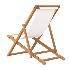 Scaun de exterior, crem, 56 x 105 x 96 cm, lemn de tec - Img 5