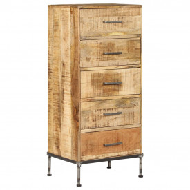 Scrin, 45x35x106 cm, lemn masiv de mango - Img 10