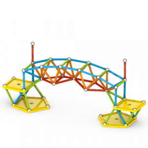 Set de constructie Geomag 386, Supercolor 142 piese - Img 4