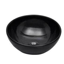 Set mobilier de baie, 2 piese, alb, ceramică - Img 2