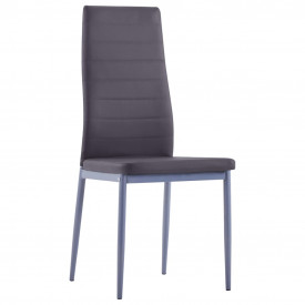 Set mobilier de bucătărie, 5 piese, gri - Img 7