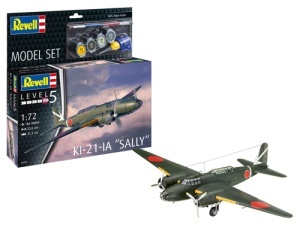 Set Model Ki-21-Ia Sallyrevell Cu Accesorii De Baza Rev63797