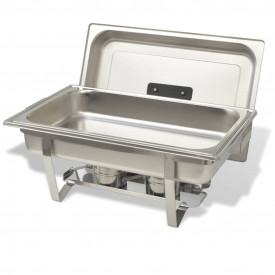 Set vase încălzire mâncare, 3 piese, oțel inoxidabil - Img 4