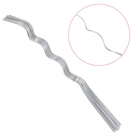 Spirale pentru suport plante, 20 buc., 110 cm, oțel galvanizat - Img 2