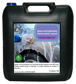 Spuma activa igienizanta pentru interior-exterior caroserie PARFUMATA Arca Lux, Bidon 20L