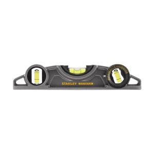 Stanley 0-43-609 Nivela magnetica Fatmax Torpedo, aluminiu, 250 mm, 3 fiole - Img 2