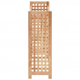 Stativ vinuri pentru 25 de sticle 63x25x73cm lemn masiv nuc - Img 4