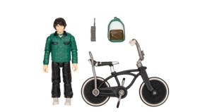 Strangers Things Figurina 10 Cm+Bicicleta+ 2 Accesorii Mike With Bike Jazstrt0107-0108