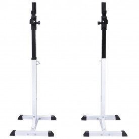 Suport haltere genoflexiuni cu halteră și set gantere 60,5 kg - Img 3