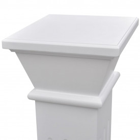Suport plante în formă de pilon clasic pătrat, MDF - Img 6