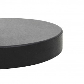Suport umbrelă de soare, granit 30 kg, rotund, negru - Img 5
