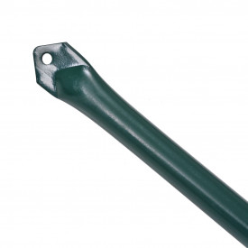 Țăruși grădină, 10 buc, 1 m, metal, verde - Img 3