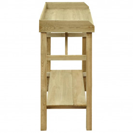 vidaXL Banc de lucru, 75 x 40 x 90 cm, lemn de pin tratat, FSC - Img 3