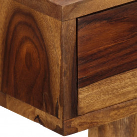 vidaXL Birou de scris, 110 x 55 x 76 cm, lemn masiv de palisandru - Img 8