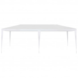 vidaXL Cort de petrecere, alb, 3 x 6 m, PE - Img 3