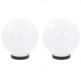 vidaXL Lămpi bol cu LED 2 buc, sferică, 20 cm, PMMA - Img 2